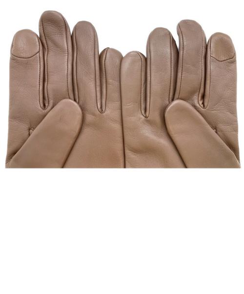 COACH（コーチ）COACH (コーチ) レザーグローブ ブラウン サイズ:SIZE 22cm 未使用品の古着・服飾アイテム