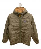 Patagoniaパタゴニア）の古着「リバーシブルボアジャケット」｜オリーブ×ベージュ