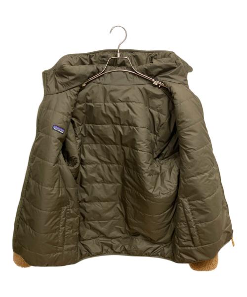 Patagonia（パタゴニア）Patagonia (パタゴニア) リバーシブルボアジャケット オリーブ×ベージュ サイズ:SIZE Freeの古着・服飾アイテム