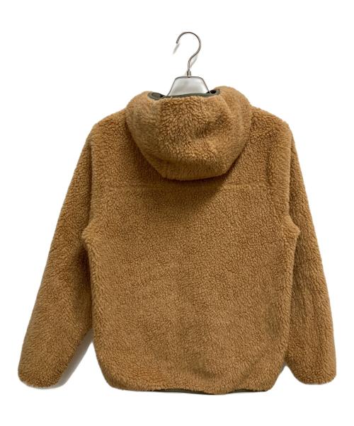 Patagonia（パタゴニア）Patagonia (パタゴニア) リバーシブルボアジャケット オリーブ×ベージュ サイズ:SIZE Freeの古着・服飾アイテム