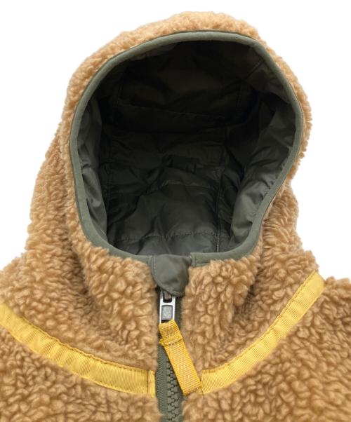 Patagonia（パタゴニア）Patagonia (パタゴニア) リバーシブルボアジャケット オリーブ×ベージュ サイズ:SIZE Freeの古着・服飾アイテム