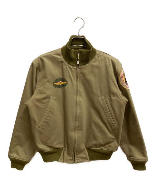 BUZZ RICKSON'S（バズリクソンズ）BUZZ RICKSON'S (バズリクソンズ) タンカースジャケット ミリタリージャケット カーキ サイズ:SIZE 38Rの古着・服飾アイテム
