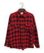 L.L.Beanエルエルビーン）の古着「ウールシャツ」｜レッド×ブラック