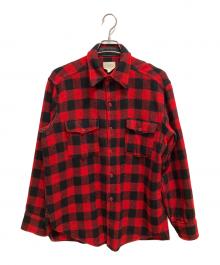 L.L.Bean（エルエルビーン）の古着「ウールシャツ」｜レッド×ブラック