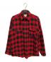 L.L.Bean（エルエルビーン）の古着「ウールシャツ」｜レッド×ブラック