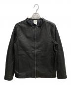 Shamaシャマ）の古着「レザージャケット」｜ブラック