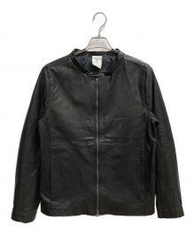 Shama（シャマ）の古着「レザージャケット」｜ブラック