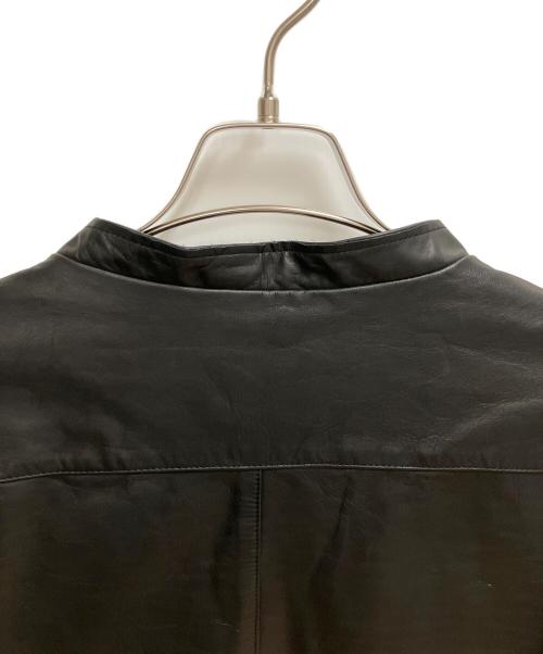 Shama（シャマ）Shama (シャマ) レザージャケット ブラック サイズ:SIZE 42の古着・服飾アイテム