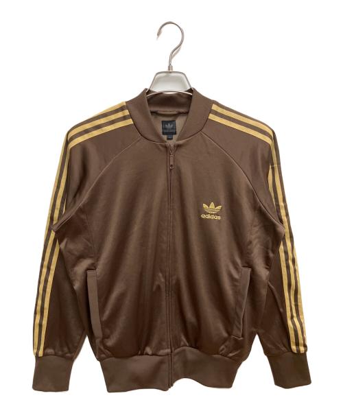 adidas（アディダス）adidas (アディダス) トラックジャケット ブラウン サイズ:SIZE Lの古着・服飾アイテム