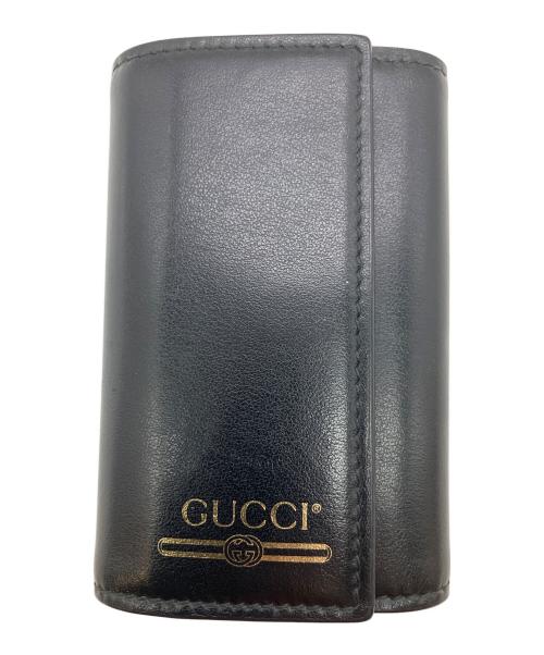 GUCCI（グッチ）GUCCI (グッチ) キーケース ブラックの古着・服飾アイテム
