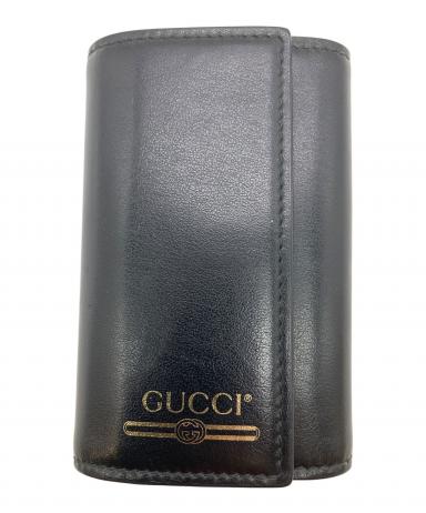 中古・古着通販】GUCCI (グッチ) キーケース ブラック｜ブランド・古着