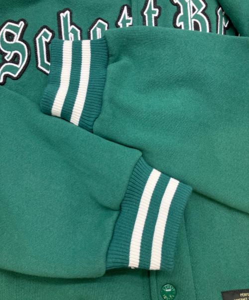 Schott（ショット）Schott (ショット) スタジャン グリーン サイズ:SIZE Lの古着・服飾アイテム