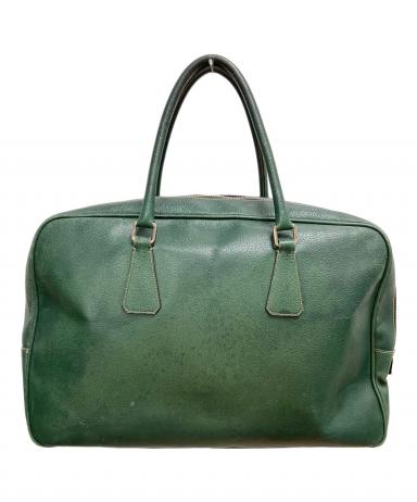 PRADA 　プラダ　ナイロン　緑　グリーン　ブリーフケース　トートバッグ 中古・古着通販】PRADA (プラダ) ブリーフケース グリーン｜ブランド