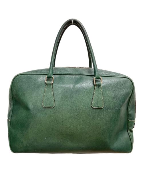 PRADA（プラダ）PRADA (プラダ) ブリーフケース グリーンの古着・服飾アイテム