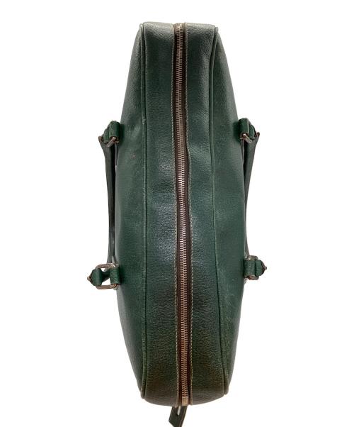 PRADA（プラダ）PRADA (プラダ) ブリーフケース グリーンの古着・服飾アイテム