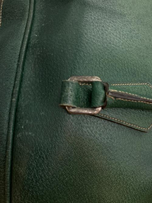 PRADA（プラダ）PRADA (プラダ) ブリーフケース グリーンの古着・服飾アイテム