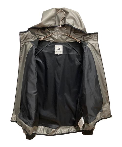le coq sportif（ルコックスポルティフ）le coq sportif (ルコックスポルティフ) RIJOUME ナイロンジャケット グレー サイズ:SIZE LLの古着・服飾アイテム