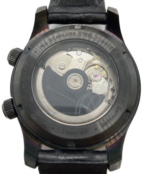 SPINNAKER（スピニカー）SPINNAKER (スピニカー) SONY (ソニー) SPINNAKER BRADNER×wena3 腕時計 ブラックの古着・服飾アイテム
