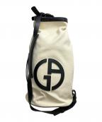 GIORGIO ARMANIジョルジョアルマーニ）の古着「クロスボディーバッグ」｜ベージュ×ブラック