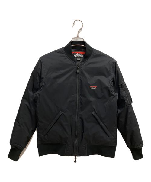 NANGA（ナンガ）NANGA (ナンガ) Orange (オレンジ) オーロラダウンジャケット ブラック サイズ:SIZE Sの古着・服飾アイテム