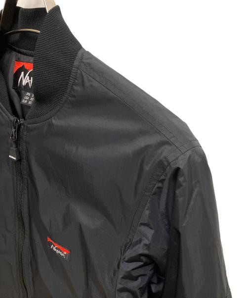 NANGA（ナンガ）NANGA (ナンガ) Orange (オレンジ) オーロラダウンジャケット ブラック サイズ:SIZE Sの古着・服飾アイテム