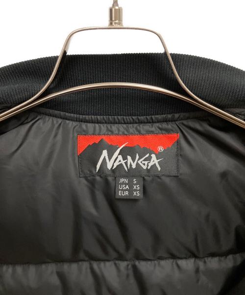NANGA（ナンガ）NANGA (ナンガ) Orange (オレンジ) オーロラダウンジャケット ブラック サイズ:SIZE Sの古着・服飾アイテム