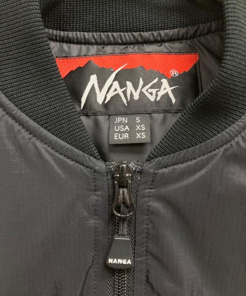 NANGA（ナンガ）NANGA (ナンガ) Orange (オレンジ) オーロラダウンジャケット ブラック サイズ:SIZE Sの古着・服飾アイテム