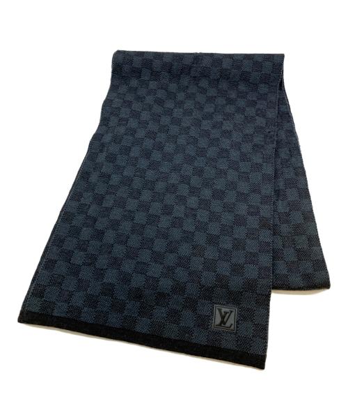 LOUIS VUITTON（ルイ ヴィトン）LOUIS VUITTON (ルイ ヴィトン) マフラー ネイビーの古着・服飾アイテム