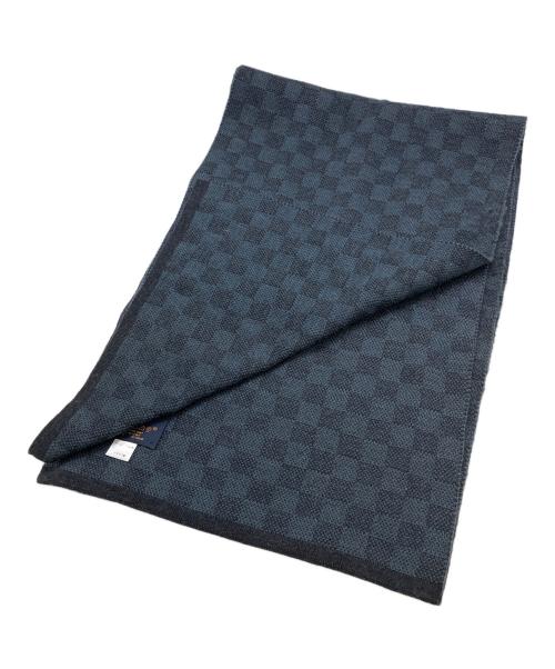 LOUIS VUITTON（ルイ ヴィトン）LOUIS VUITTON (ルイ ヴィトン) マフラー ネイビーの古着・服飾アイテム
