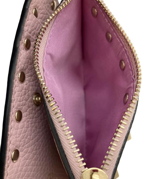 VALENTINO（ヴァレンティノ）VALENTINO (ヴァレンティノ) コインケース ピンクの古着・服飾アイテム