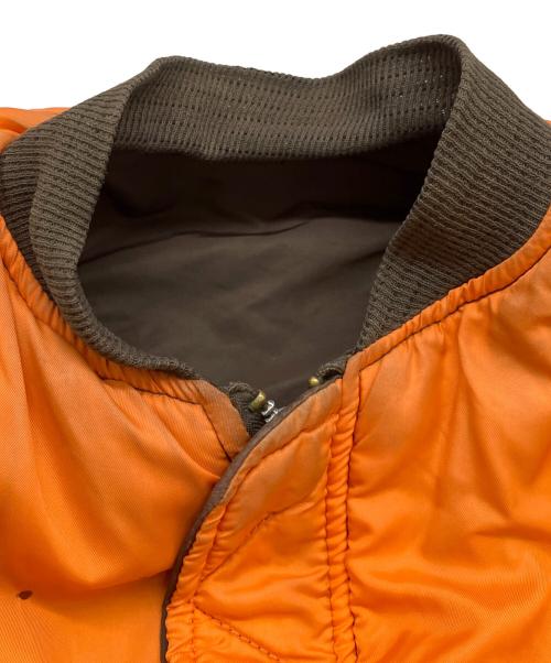 ALPHA（アルファ）ALPHA (アルファ) MA-1ジャケット ブラウン サイズ:SIZE Mの古着・服飾アイテム