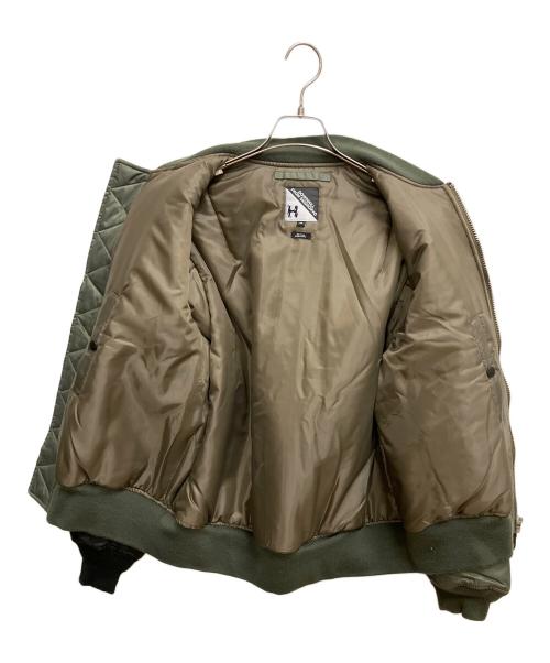 HUF（ハフ）HUF (ハフ) MA-1ジャケット カーキ サイズ:SIZE Mの古着・服飾アイテム