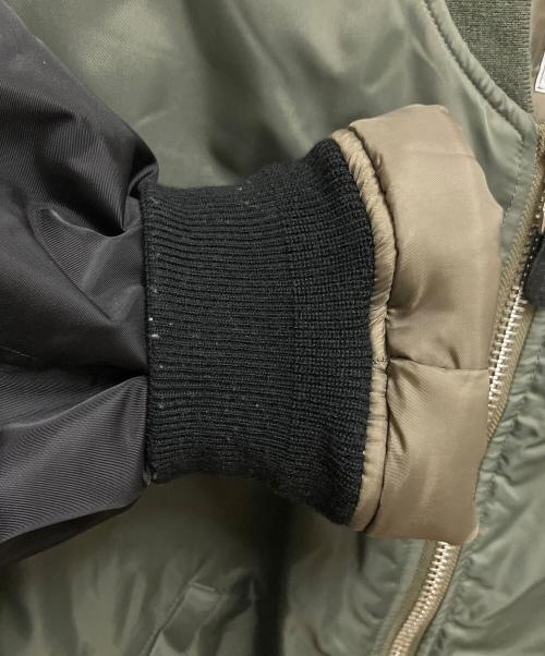 HUF（ハフ）HUF (ハフ) MA-1ジャケット カーキ サイズ:SIZE Mの古着・服飾アイテム