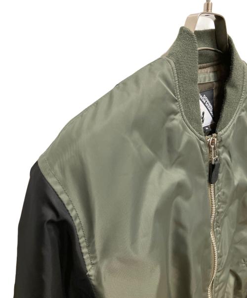 HUF（ハフ）HUF (ハフ) MA-1ジャケット カーキ サイズ:SIZE Mの古着・服飾アイテム