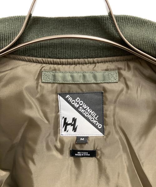 HUF（ハフ）HUF (ハフ) MA-1ジャケット カーキ サイズ:SIZE Mの古着・服飾アイテム