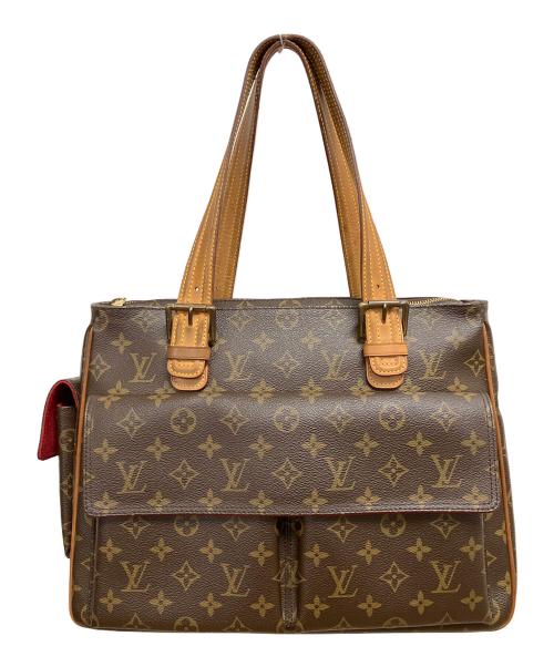 LOUIS VUITTON（ルイ ヴィトン）LOUIS VUITTON (ルイ ヴィトン) モノグラム　ミュルティプリ シテ ブラウンの古着・服飾アイテム