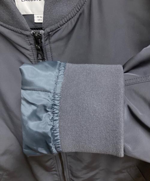 LACOSTE（ラコステ）LACOSTE (ラコステ) 2.5レイヤースイングトップジャケット グレー サイズ:SIZE Lの古着・服飾アイテム