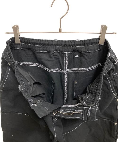 MFC STORE（エムエフシーストア）MFC STORE (エムエフシーストア) SOSHI Net (ソーシ ネット) PAINTER PANTS ブラック サイズ:SIZE Mの古着・服飾アイテム