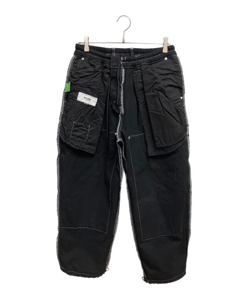 MFC STORE（エムエフシーストア）MFC STORE (エムエフシーストア) SOSHI Net (ソーシ ネット) PAINTER PANTS ブラック サイズ:SIZE Mの古着・服飾アイテム