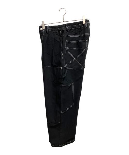MFC STORE（エムエフシーストア）MFC STORE (エムエフシーストア) SOSHI Net (ソーシ ネット) PAINTER PANTS ブラック サイズ:SIZE Mの古着・服飾アイテム