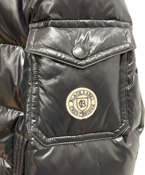 BLACK LABEL CRESTBRIDGE（ブラックレーベル クレストブリッジ）BLACK LABEL CRESTBRIDGE (ブラックレーベル クレストブリッジ) ダウンジャケット ブラック サイズ:SIZE XLの古着・服飾アイテム