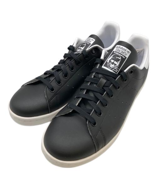 adidas（アディダス）adidas (アディダス) STANSMITH（スタンスミス） ブラック×ホワイト サイズ:SIZE 28cm 未使用品の古着・服飾アイテム