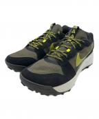 NIKE ACGナイキエーシージー）の古着「ローカットスニーカー」｜ブラック×グリーン