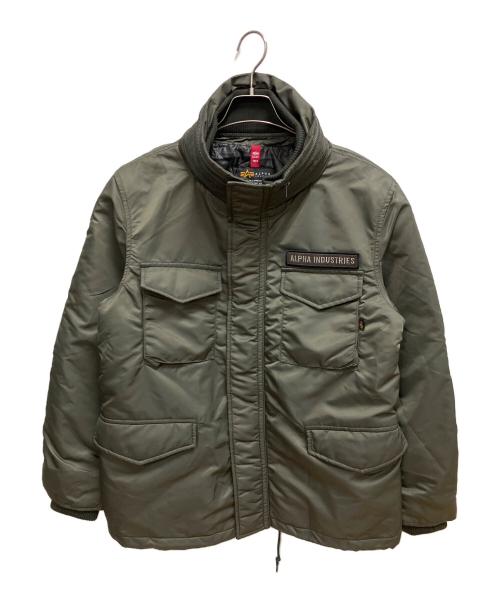 ALPHA（アルファ）ALPHA (アルファ) ダウンジャケット カーキ サイズ:SIZE Lの古着・服飾アイテム
