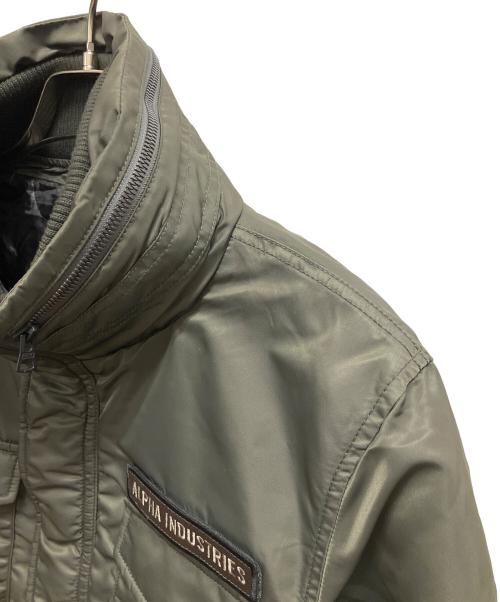 ALPHA（アルファ）ALPHA (アルファ) ダウンジャケット カーキ サイズ:SIZE Lの古着・服飾アイテム