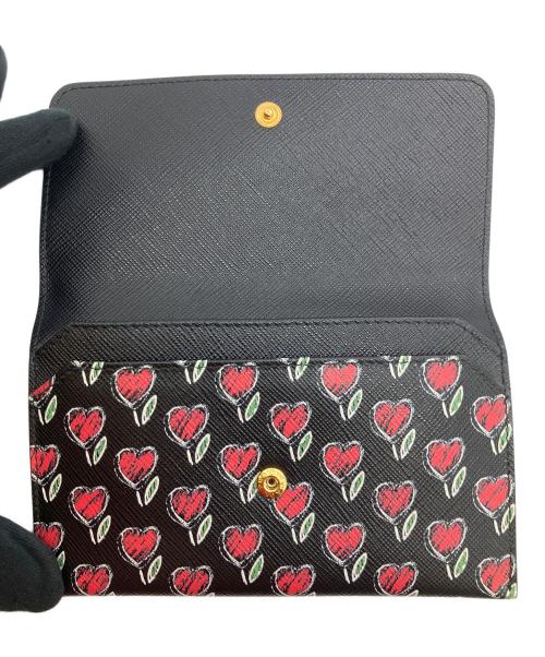 PRADA（プラダ）PRADA (プラダ) カードケース ブラックの古着・服飾アイテム