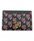 PRADAプラダ）の古着「カードケース」｜ブラック