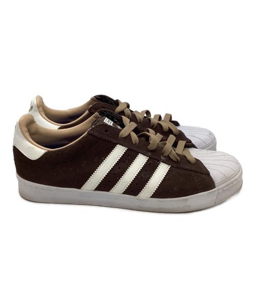adidas（アディダス）adidas (アディダス) SUPER STAR　（スーパースター） ブラウン サイズ:SIZE 25.5cmの古着・服飾アイテム