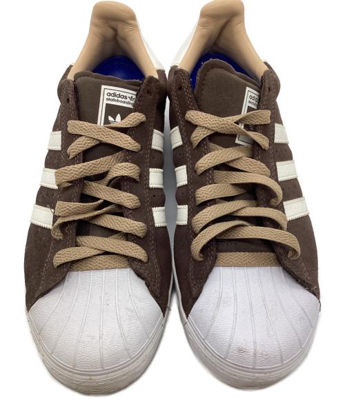 adidas（アディダス）adidas (アディダス) SUPER STAR　（スーパースター） ブラウン サイズ:SIZE 25.5cmの古着・服飾アイテム