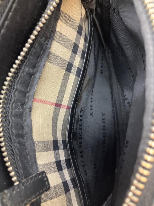 BURBERRY（バーバリー）BURBERRY (バーバリー) ショルダーバッグ ブラックの古着・服飾アイテム